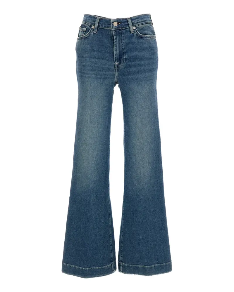 7 for all mankind Slim Illusion Schlagjeans - Blau Blau