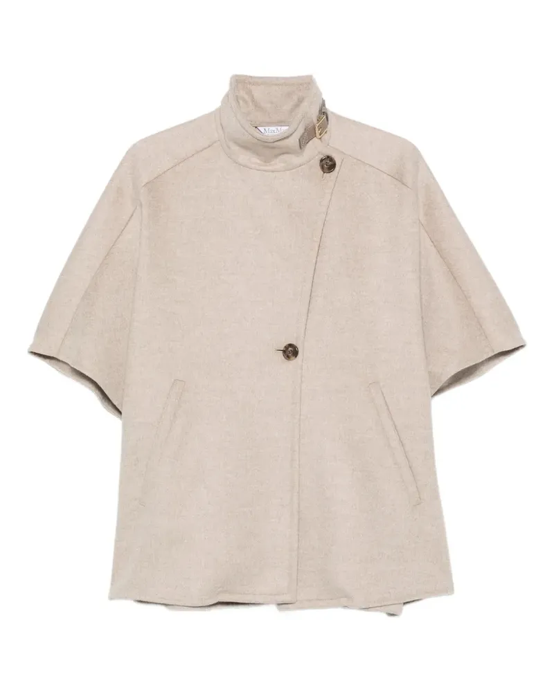 Max Mara Derrik cape - Nude Nude