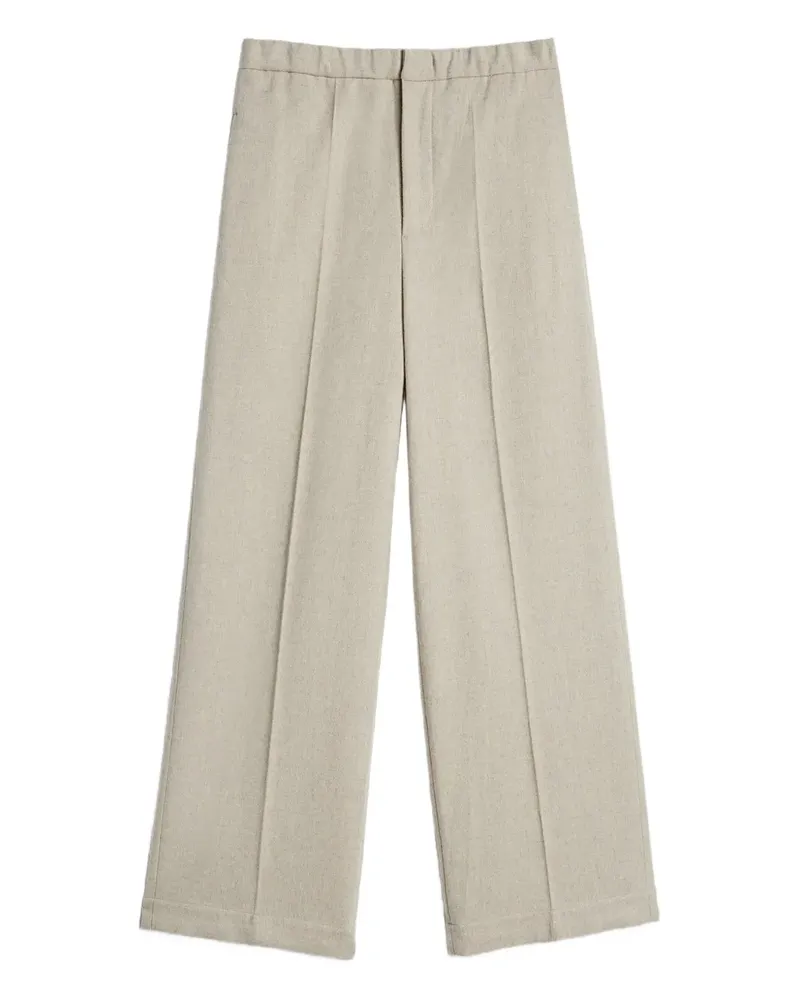 Jil Sander Hose aus Flanell - Nude Nude