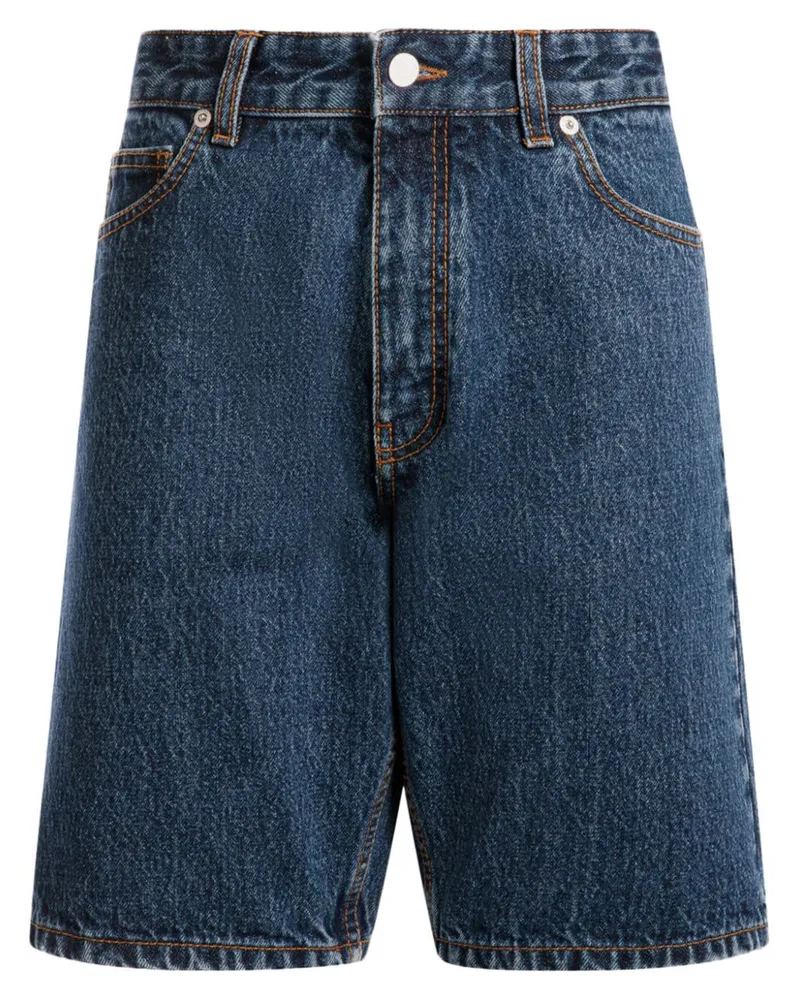 Bally Knielange Jeans-Shorts - Blau Blau