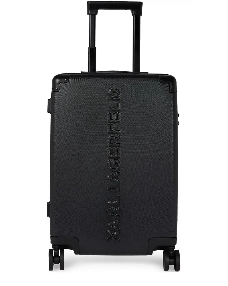 Karl Lagerfeld Hartschalenkoffer - Schwarz Schwarz