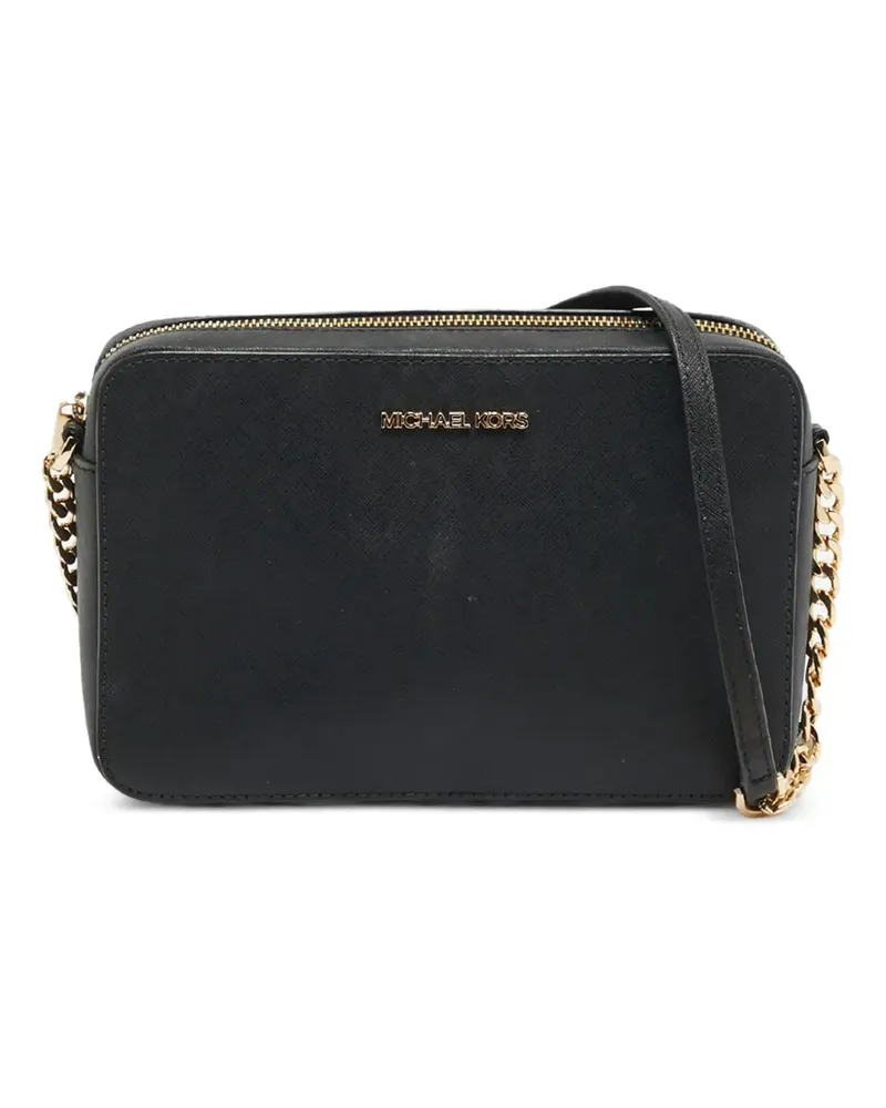 Michael Kors Jet Set Umhängetasche - Schwarz Schwarz