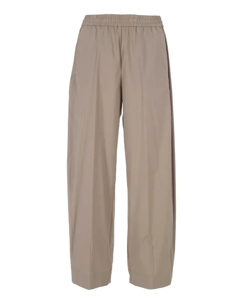 Herno elasticated-waistband trousers - Nude Nude