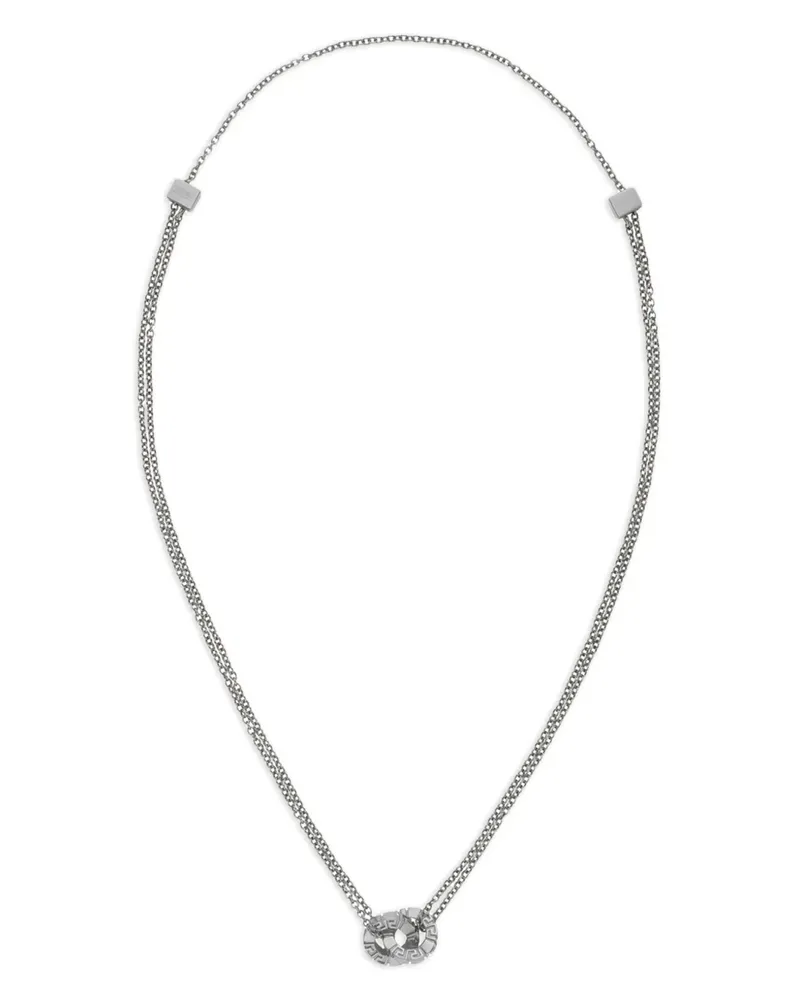 Versace Halskette mit verschlungenem Design - Silber Silber