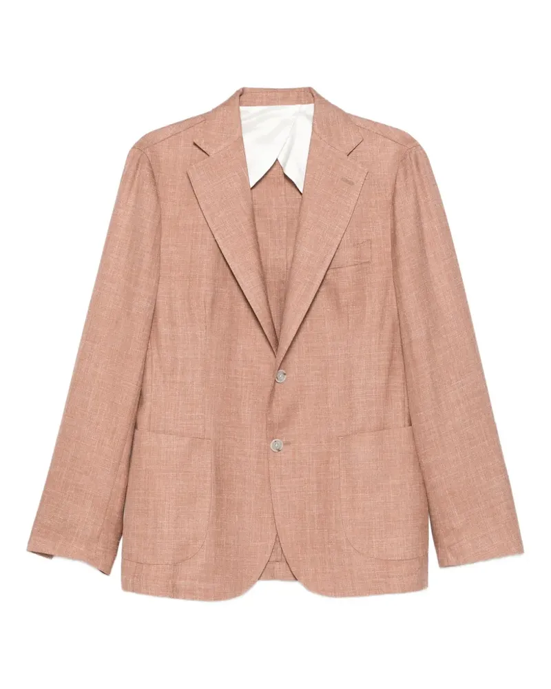 BARBA single-breasted blazer - Rot Rot