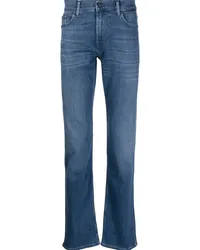 7 for all mankind Standard Straight-Leg-Jeans Blau