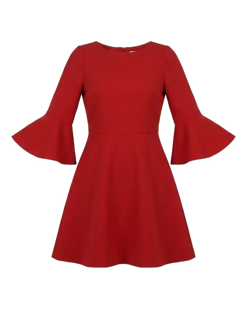 Valentino Garavani bell-sleeve mini dress - Rot Rot