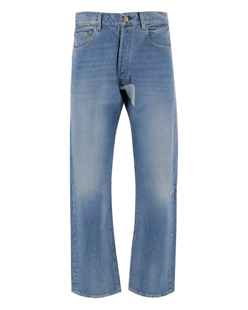Maison Margiela panelled jeans - Blau Blau