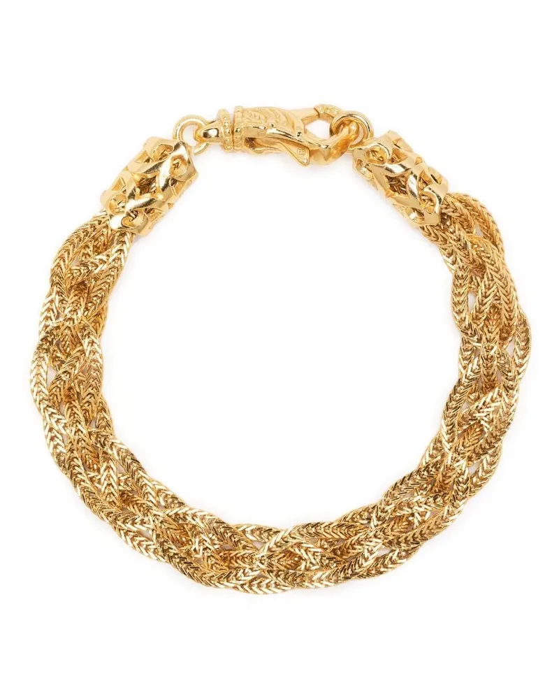 Emanuele Bicocchi Geflochtenes Armband - Gold Gold