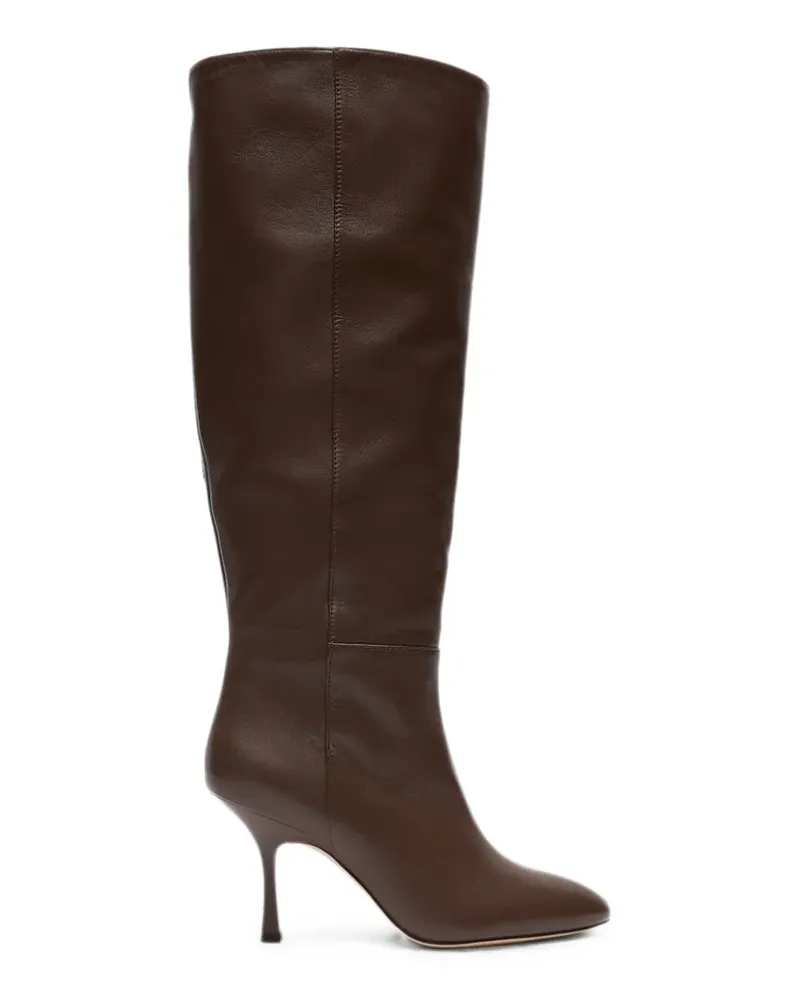 Stuart Weitzman Madison leather knee-high boots - Braun Braun