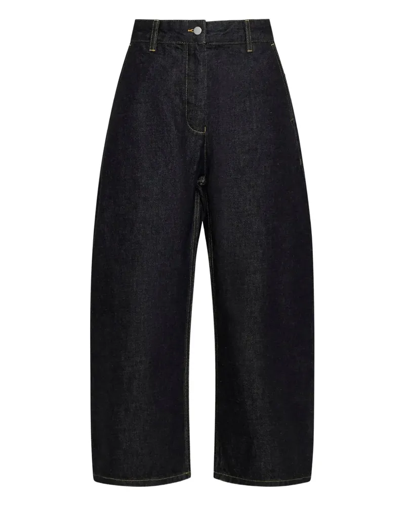 Studio Nicholson wide-leg jeans - Schwarz Schwarz