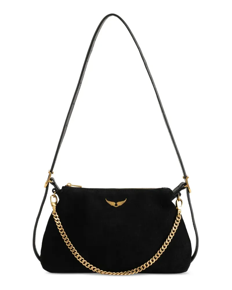 Zadig & Voltaire Jim Mini-Tasche aus Wildleder - Schwarz Schwarz