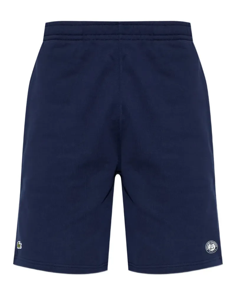 Lacoste x Roland Garros Shorts mit Logo - Blau Blau