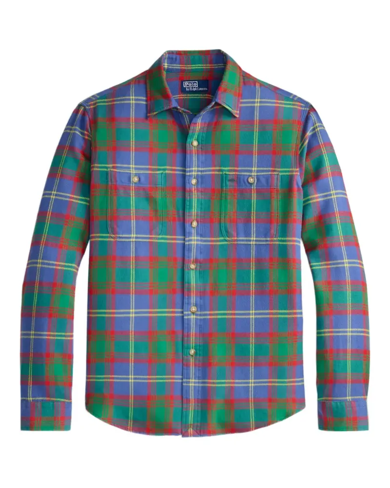 Ralph Lauren Kariertes Hemd - Blau Blau