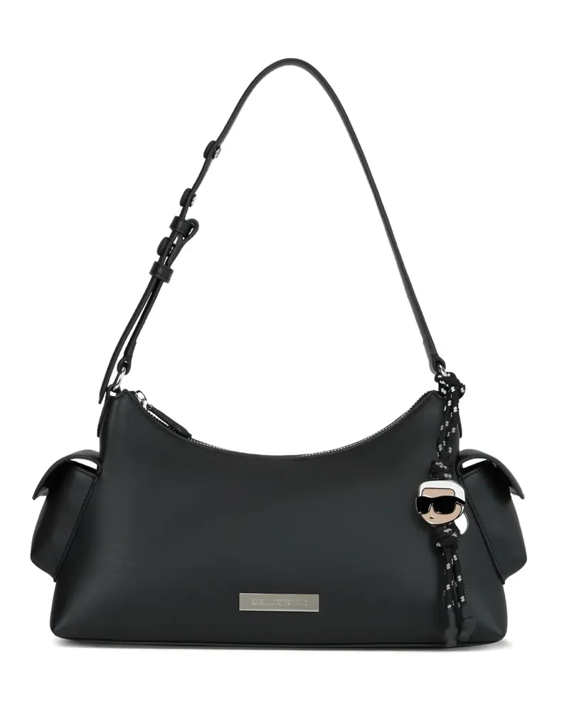 Karl Lagerfeld Ikon Schultertasche - Schwarz Schwarz