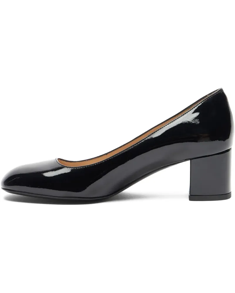 Stuart Weitzman Maeve Pumps aus Lackleder 50mm - Schwarz Schwarz