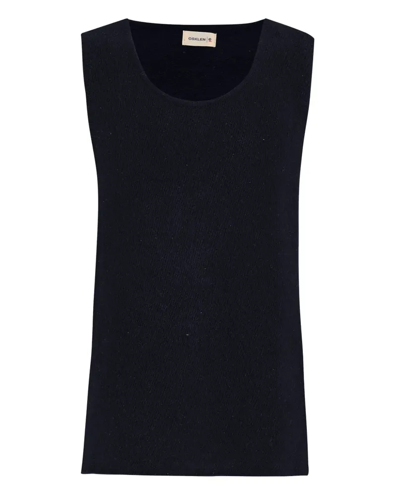 Osklen Gestricktes Top - Schwarz Schwarz