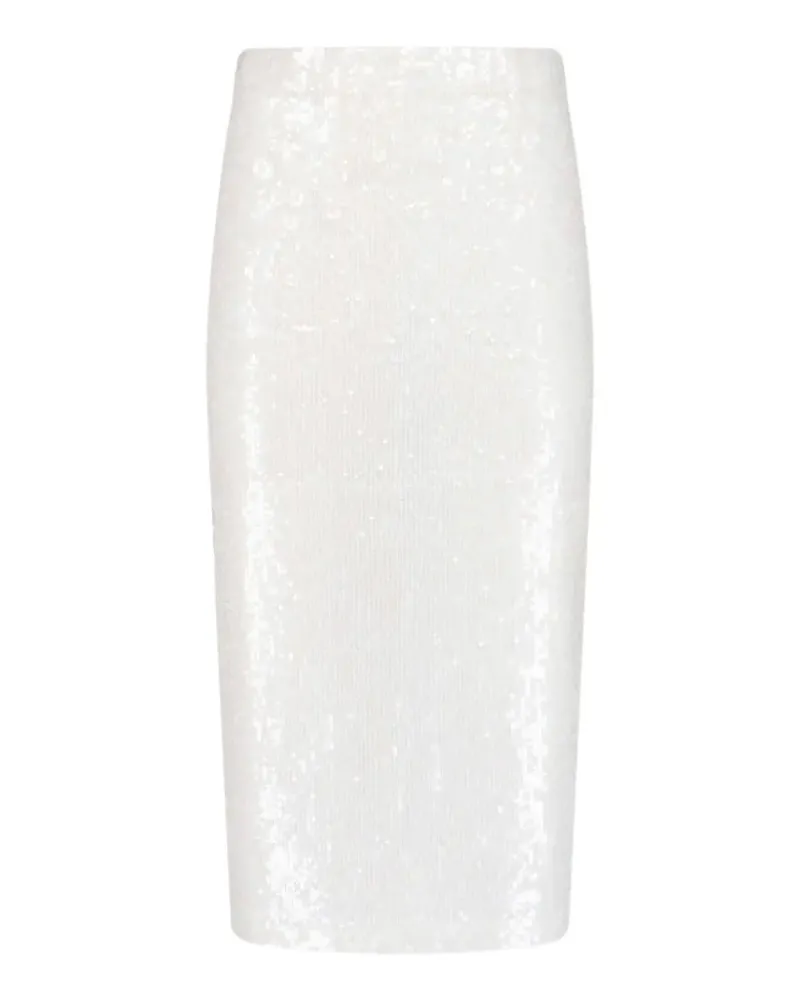 P.A.R.O.S.H. sequin skirt - Weiß Weiß