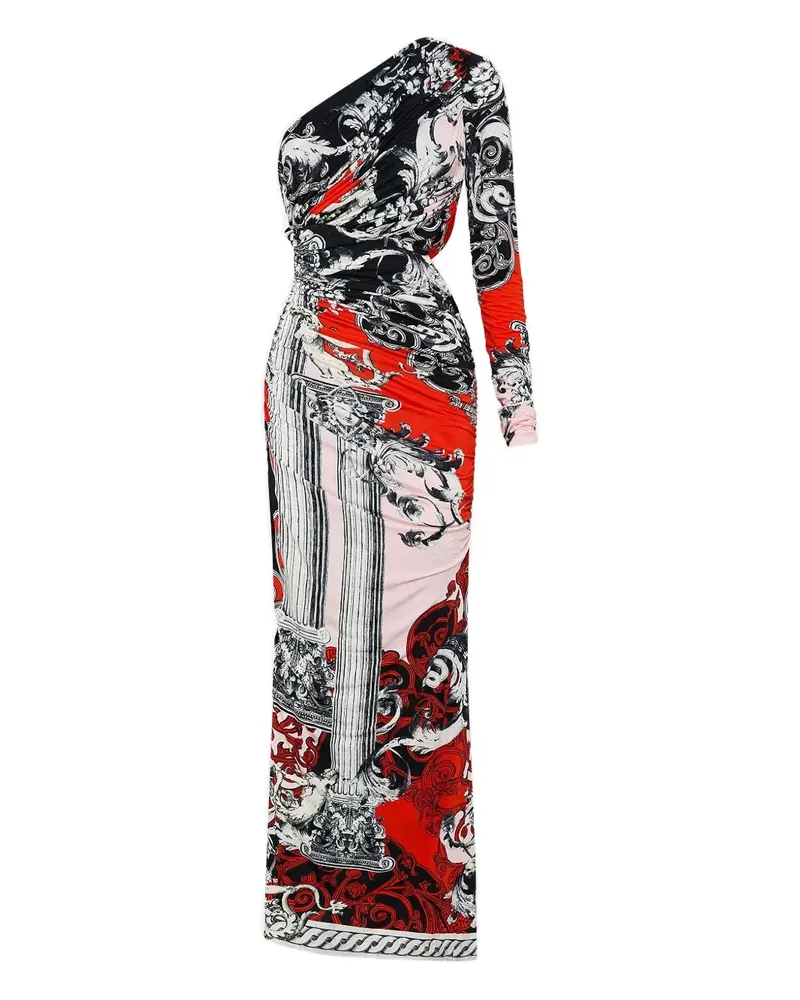 Camilla Asymmetrisches Kleid mit Cut-Out - Rosa Rosa