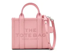 The Leather Crossbody Tote Tasche - Rosa
