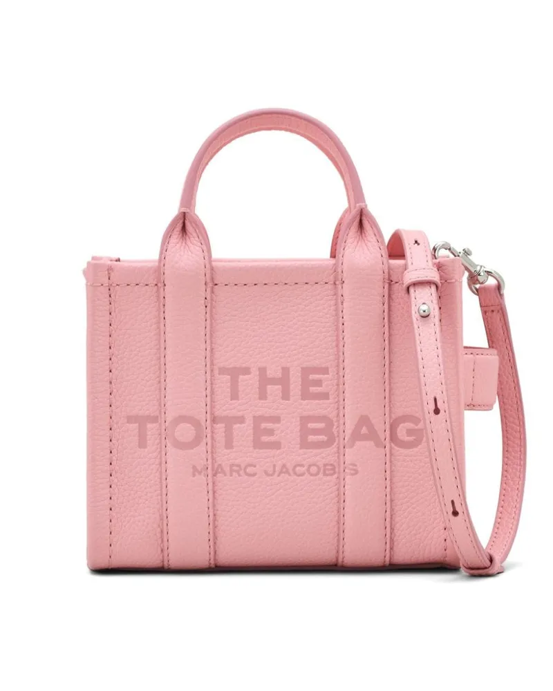 Marc Jacobs The Leather Crossbody Tote Tasche - Rosa Rosa