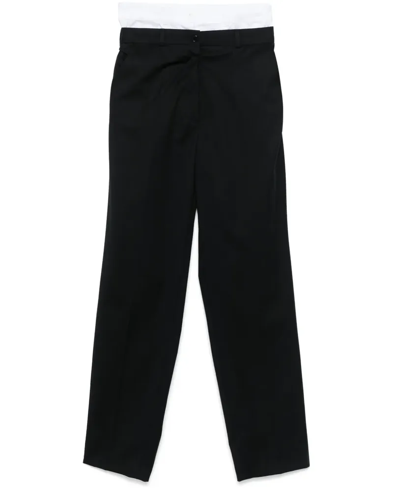 ALMAZ Hose mit doppeltem Bund - Braun Braun