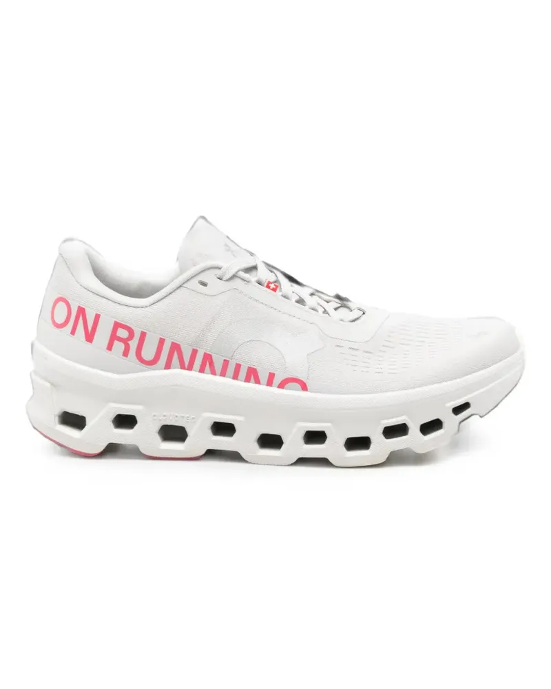 ON Cloudmster logo-print sneakers - Grau Grau