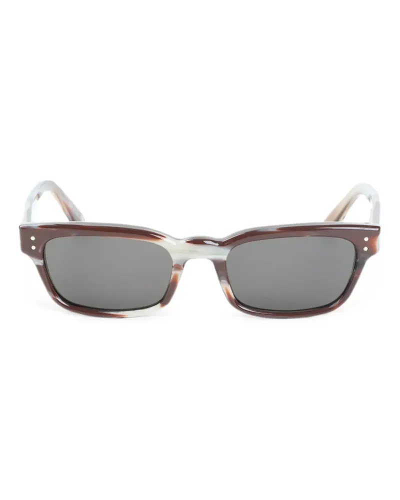 Marni Floosa square-frame sunglasses - Braun Braun