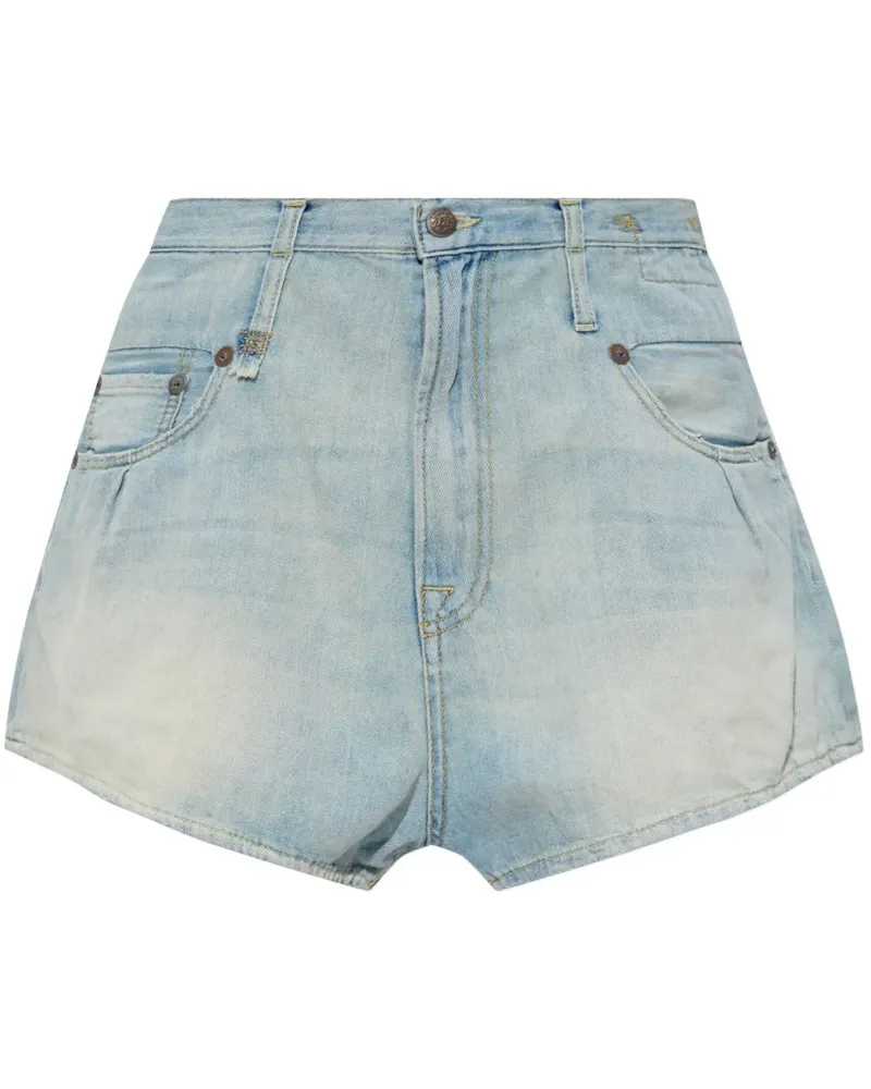 R13 Klassische Jeans-Shorts - Blau Blau