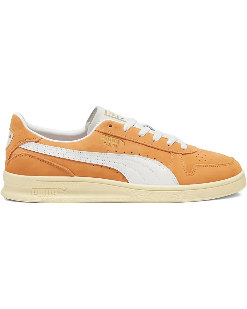 Puma Indoor Soft Orange/White Sneakers Orange