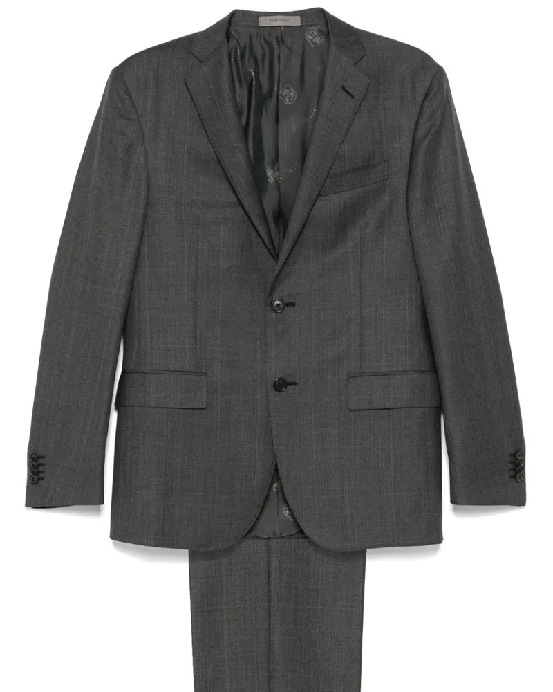 Corneliani Anzug mit Prince of Wales-Karo - Grau Grau