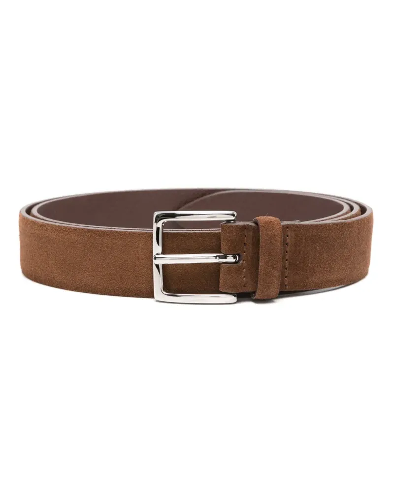 Orciani Gürtel aus Wildleder - Braun Braun