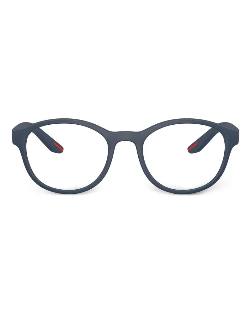 Prada Brille mit rundem Gestell - Blau Blau