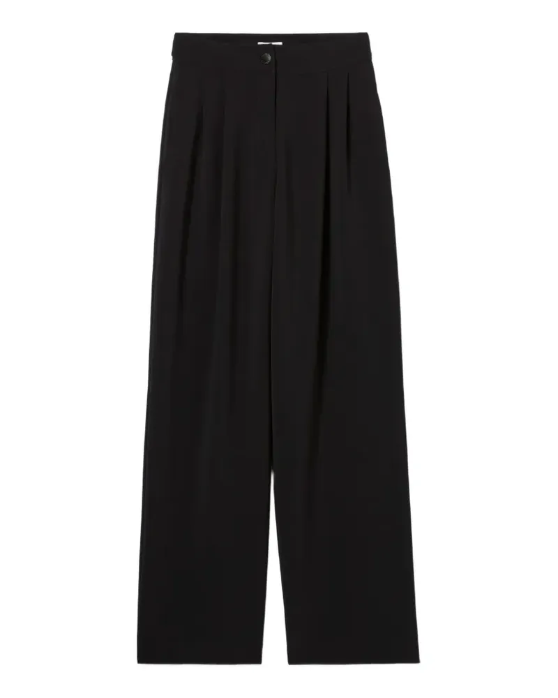 Claudie Pierlot Hose mit geradem Bein - Schwarz Schwarz