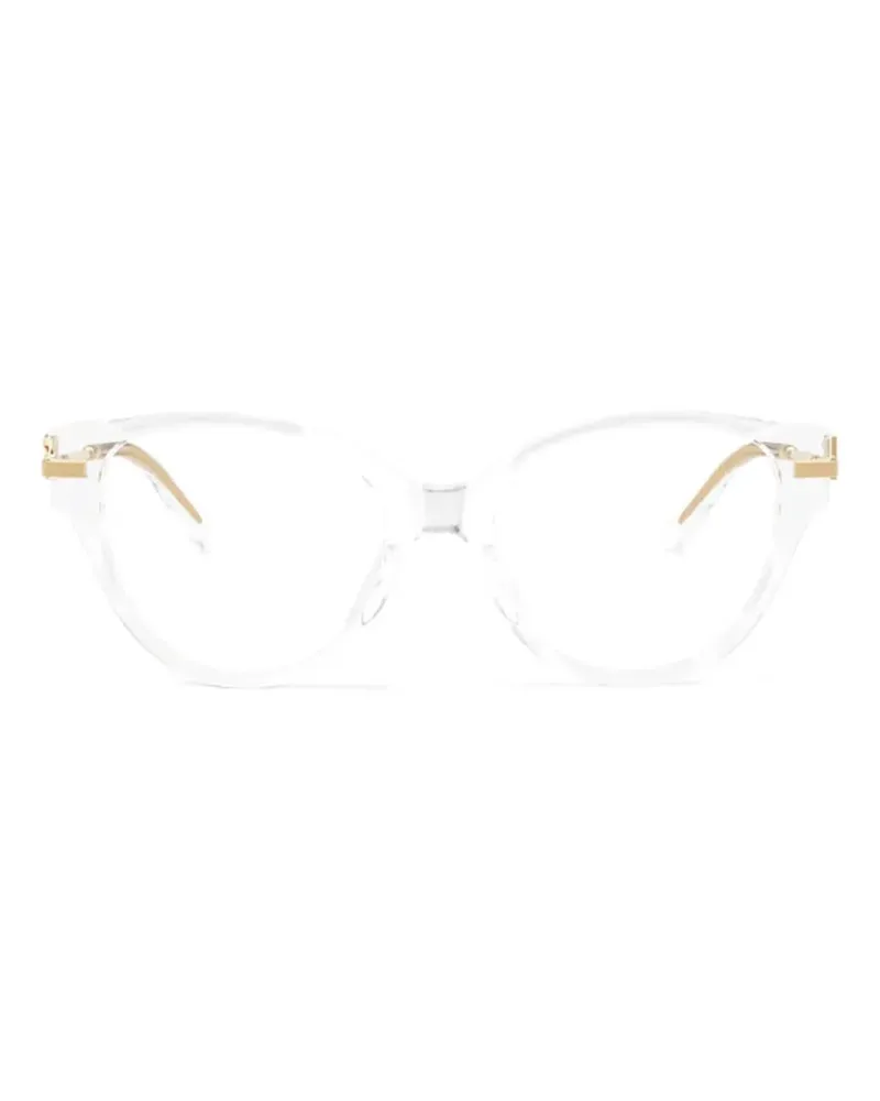 Dolce & Gabbana Brille mit Cat-Eye-Gestell - Weiß Weiß