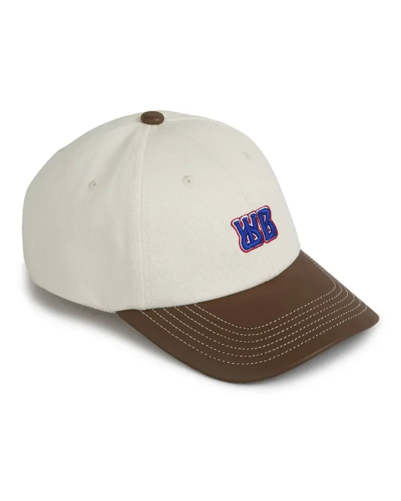 Wales Bonner Baseballkappe mit Logo - Nude Nude