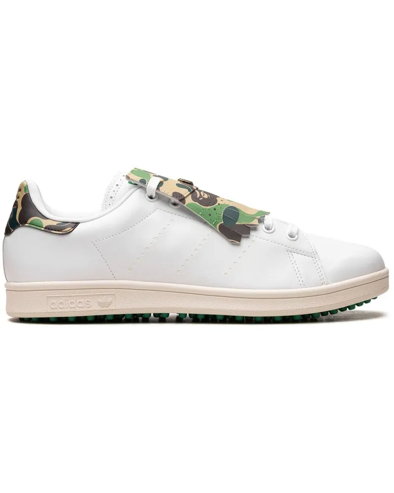 adidas x A Bathing Ape Stan Smith Golfschuhe Weiß