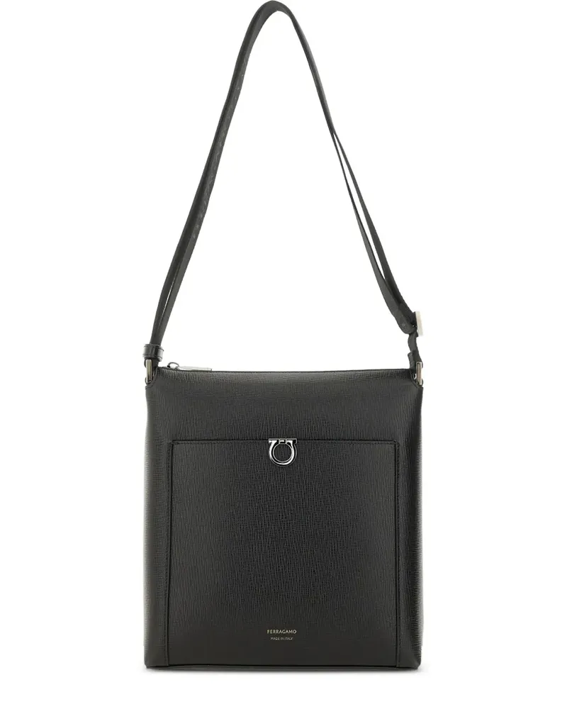 Ferragamo Gancini Schultertasche - Schwarz Schwarz