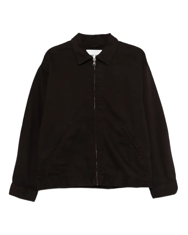 NN 07 Petrus 1874 zip-fastening jacket - Braun Braun