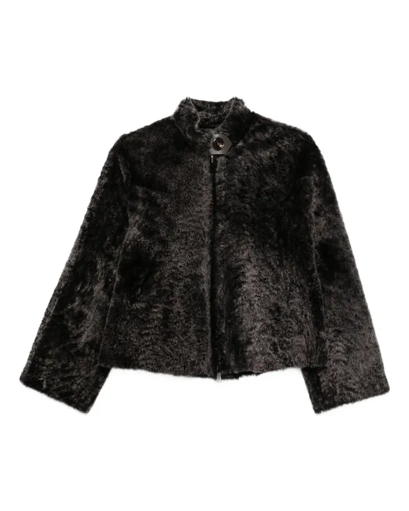 Manzoni 24 Jacke aus Faux Shearling - Grau Grau