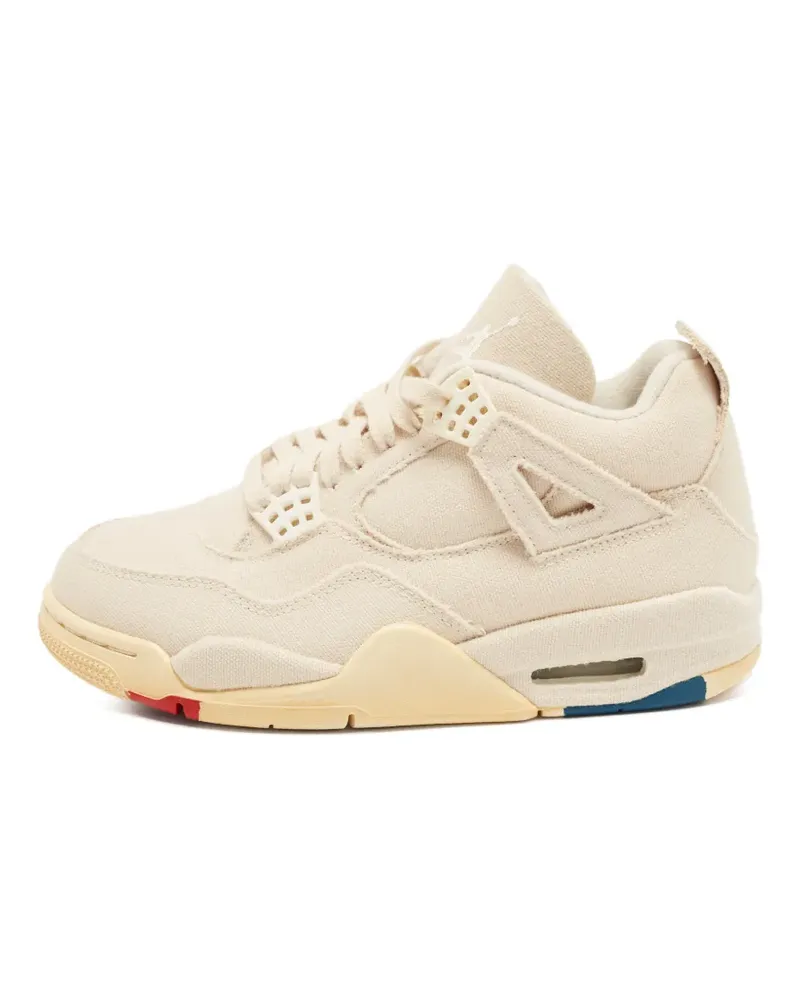 Jordan Air  4 Retro Blank Sneakers - Nude Nude