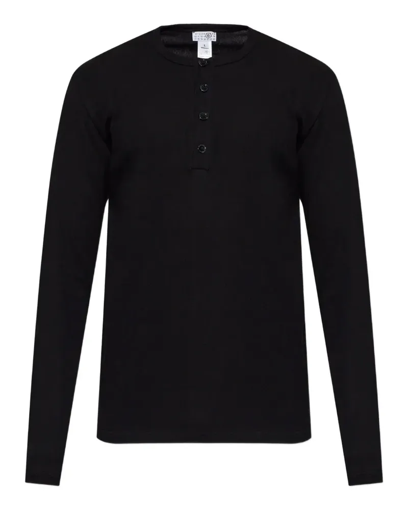 Maison Margiela long-sleeves T-shirt - Schwarz Schwarz