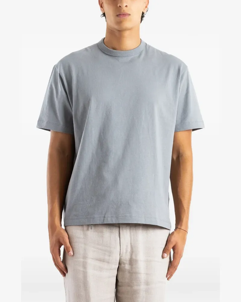 Handvaerk relaxed-fit short-sleeve T-shirt - Grau Grau