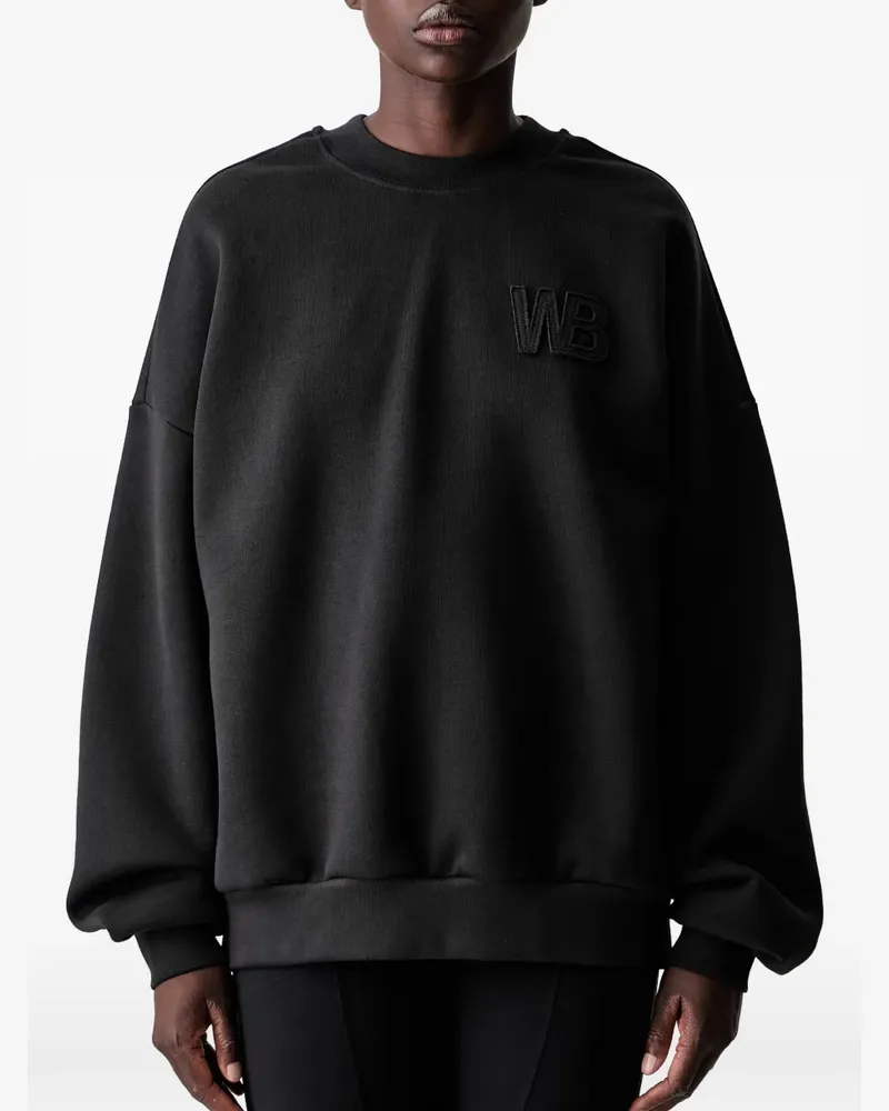WRSTBHVR Verice Sweatshirt mit Logo - Schwarz Schwarz