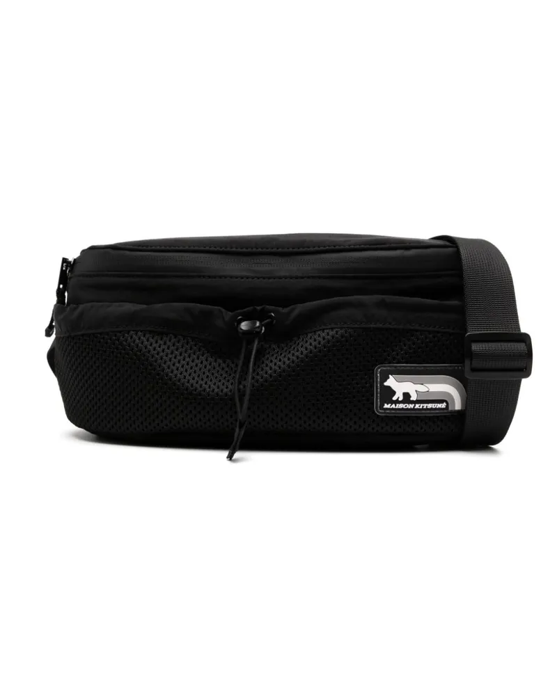 Kitsuné Flash Fox Gürteltasche - Schwarz Schwarz