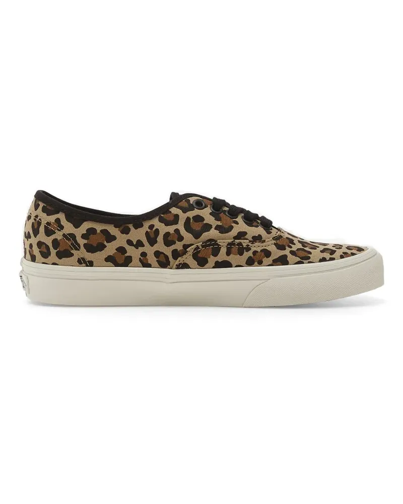 Vans Authentic Sneakers mit Leoparden-Print - Nude Nude