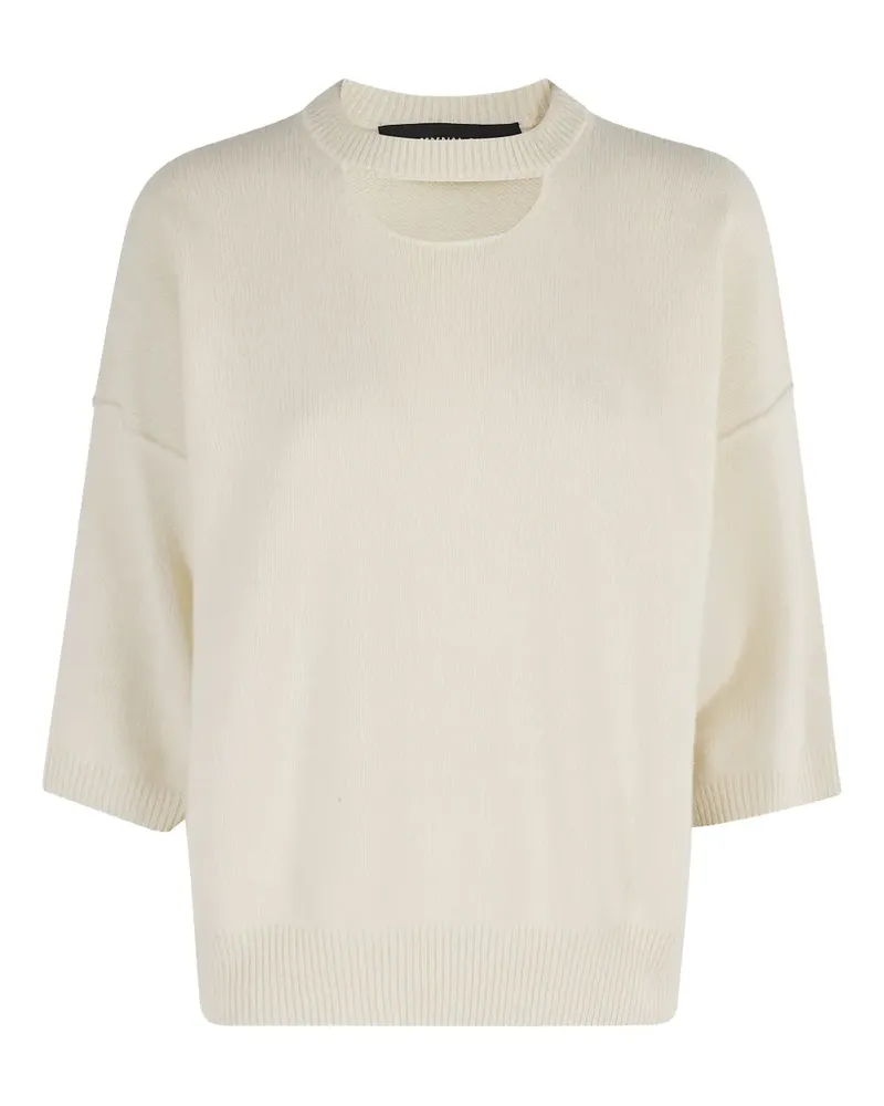 Federica Tosi Kurzärmeliger Pullover - Nude Nude