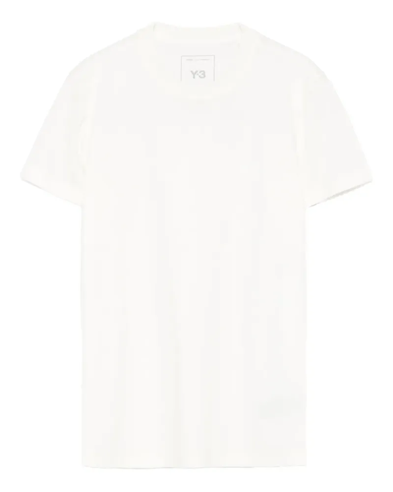 Y-3 T-Shirt mit Rundhalsausschnitt - Weiß Weiß