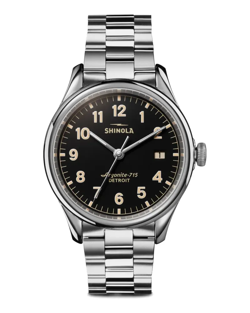 SHINOLA Vinton Armbanduhr 38mm - Schwarz Schwarz