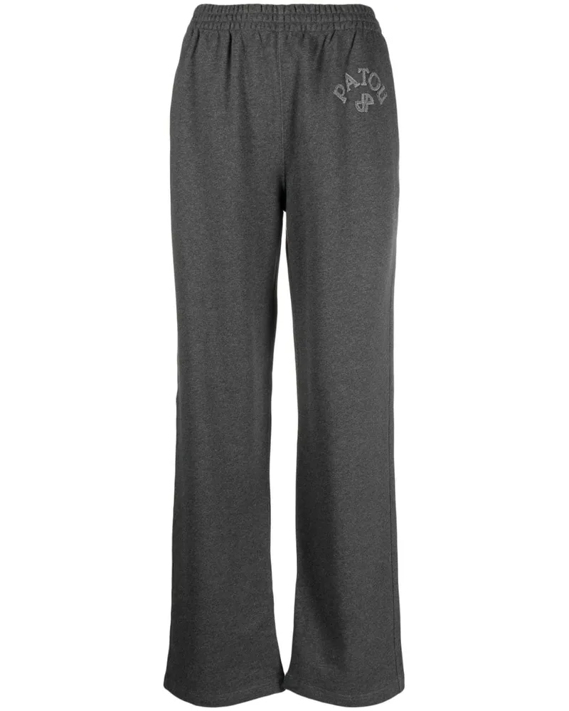 Patou Jogginghose mit Logo-Patch - Grau Grau